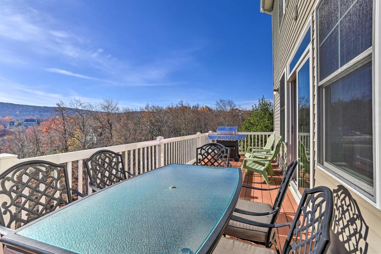 New ! Slopeside Townhome : Wfh, Ski, Dine & Hike Tannersville Eksteriør billede